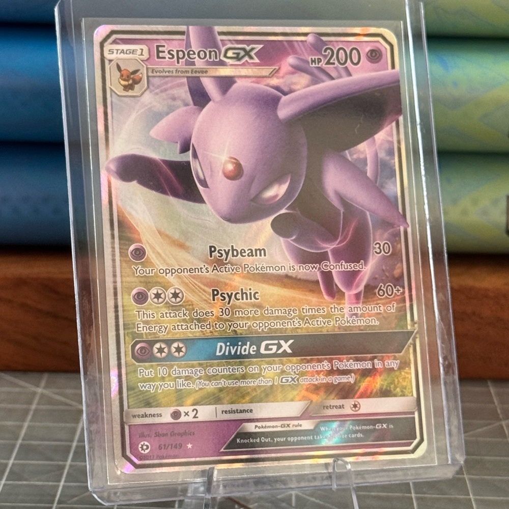 Pokemon Espeon GX Ultra Rare / Full Art Holo